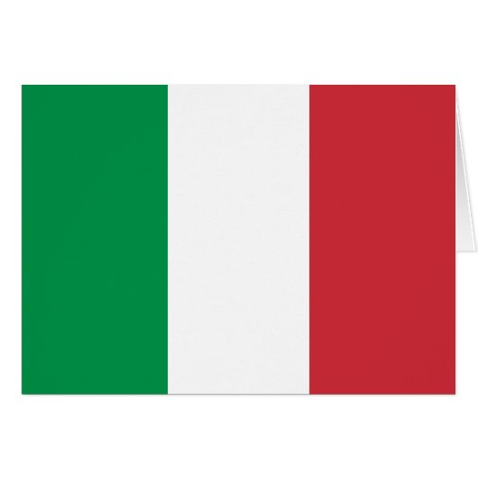 Italiaanse vlag (Voorkant Horizontaal)