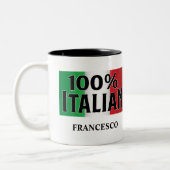 Italiaanse vlag 100% Italiaanse Mok (Links)