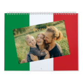 Italiaanse vlag 2026 Calendario Personalizzato Cus Kalender (Hoes)