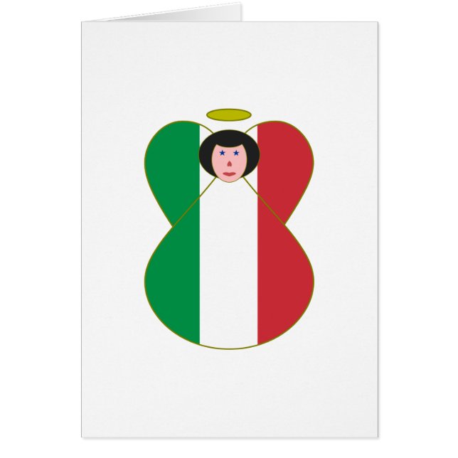 Italiaanse vlag Angel (Voorkant)