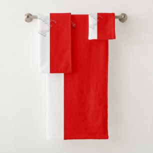 Italiaanse vlag bad handdoek