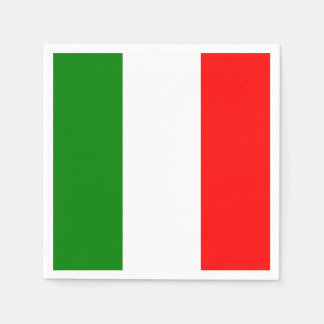 Italiaanse vlag Bandiera d'Italia Napkin Servetten
