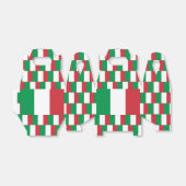 Italiaanse vlag bedankdoosjes (Uitgevouwen)
