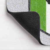 -Italiaanse vlag - Boot Mousepad Muismat (Hoek)