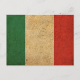 Italiaanse vlag Briefkaart