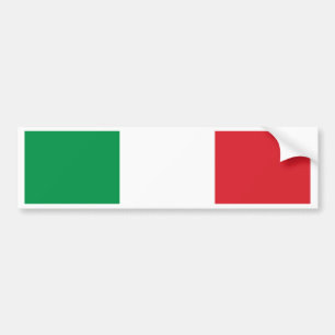 Italiaanse vlag bumpersticker