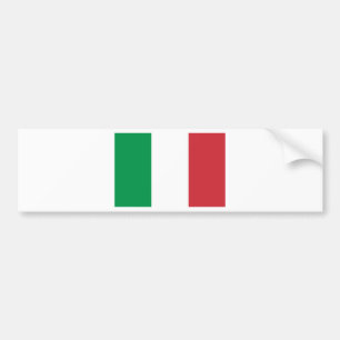 Italiaanse vlag bumpersticker