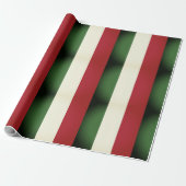 Italiaanse vlag cadeaupapier (Uitgerold)