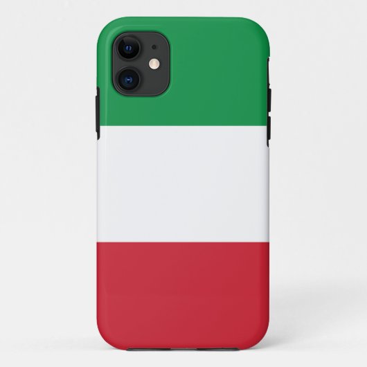 Italiaanse vlag Case-Mate iPhone case (Achterkant)