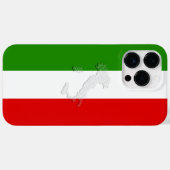 Italiaanse vlag Case-Mate iPhone case (Achterkant (horizontaal))