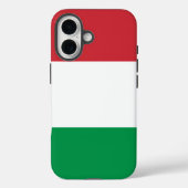 Italiaanse vlag Case-Mate iPhone case (Achterkant)