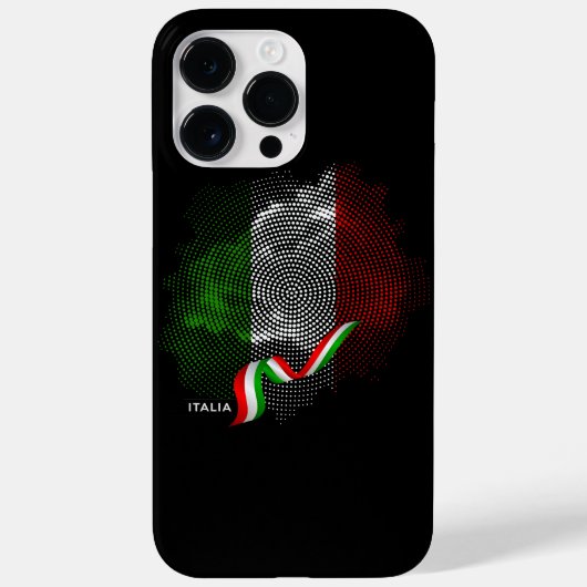Italiaanse vlag Case-Mate iPhone case (Achterkant)