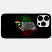 Italiaanse vlag Case-Mate iPhone case (Achterkant (horizontaal))