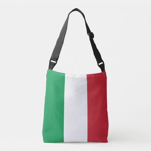 Italiaanse vlag crossbody tas (Voorkant)