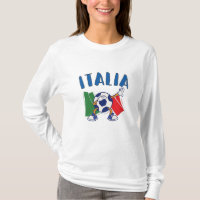 Italiaanse vlag Dabbing Voetbal