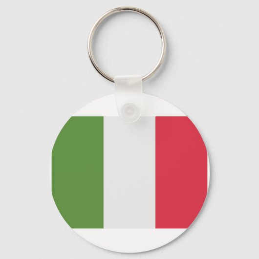 Italiaanse vlag - emoji Twitter Sleutelhanger (Voorkant)