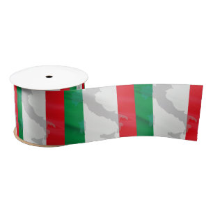 Italiaanse vlag en Italië Lint