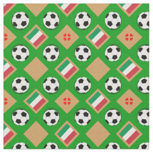 Italiaanse vlag en Voetbal/Italiaanse Football mod Stof