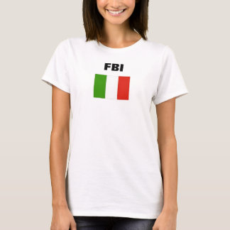 ITALIAANSE VLAG, FBI T-SHIRT