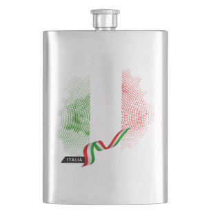 Italiaanse vlag flacon