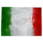 Italiaanse vlag Gift Bag Large Cadeauzakje (Achterkant)