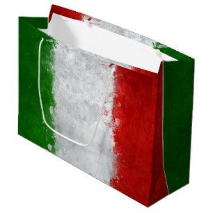 Italiaanse Vlag Gift Zak Large Cadeauzakje