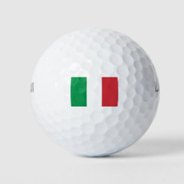 Italiaanse vlag golfballen