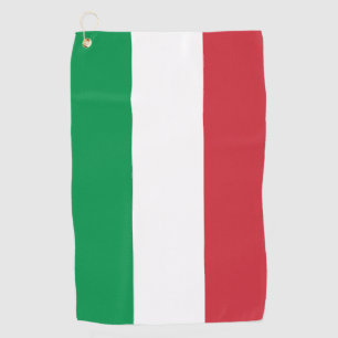 Italiaanse vlag golfhanddoek