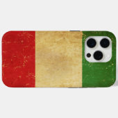 Italiaanse vlag  Grunge Case-Mate iPhone Case (Achterkant (horizontaal))
