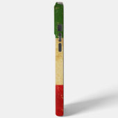 Italiaanse vlag  Grunge Case-Mate iPhone Case (Achterkant / Links)