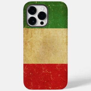 Italiaanse vlag Grunge Case-Mate iPhone 14 Pro Max Hoesje