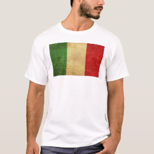 Italiaanse vlag  Grunge Mannen T-shirt