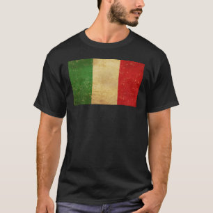 Italiaanse vlag  Grunge Mannen T-shirt