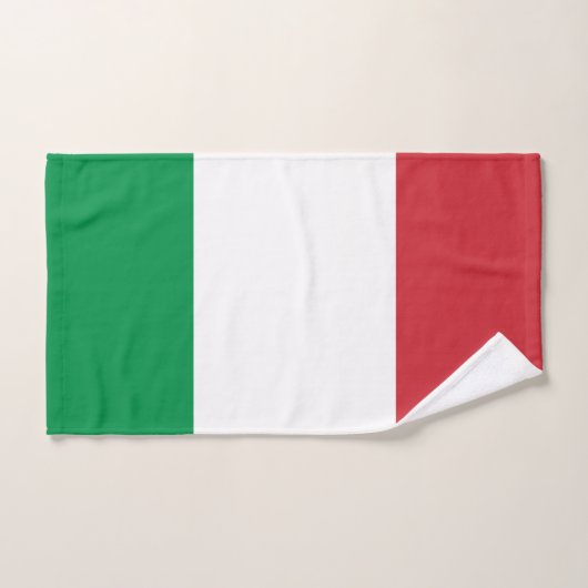 Italiaanse vlag handdoek (Handdoek)