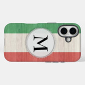  Italiaanse vlag Hoesje iPhone 16 (Achterkant (horizontaal))