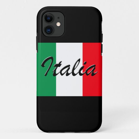Italiaanse vlag - hoge kwaliteit Case-Mate iPhone case (Achterkant)