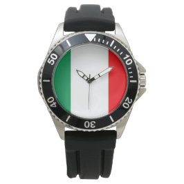 Italiaanse vlag horloge