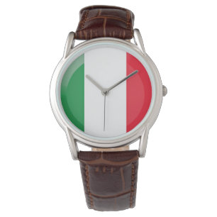 Italiaanse vlag horloge