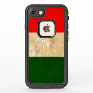 Italiaanse vlag in Grunge