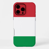 Italiaanse vlag iPhone hoesje (Achterkant)
