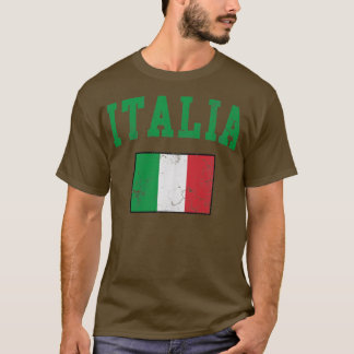  Italiaanse vlag Italiaans Italiaans T-shirt