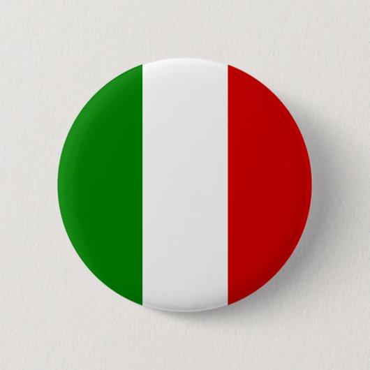Italiaanse vlag - Italiaanse Button (Voorkant)
