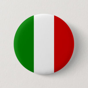 Italiaanse vlag - Italiaanse Button