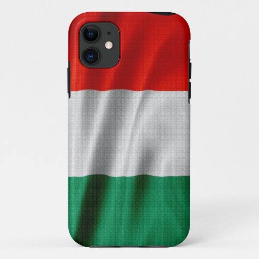 Italiaanse vlag: Italiaanse patriottische telefoon Case-Mate iPhone Case (Achterkant)