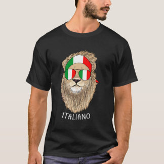 Italiaanse vlag Italiaanse vlag Italiaanse erfgoed T-shirt