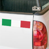 Italiaanse vlag (Italië) Bumpersticker (Op Truck)