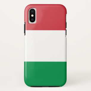 Italiaanse vlag (Italië) iPhone X Hoesje