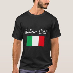 Italiaanse vlag Italië Pride Italiaans-Amerikaans T-shirt