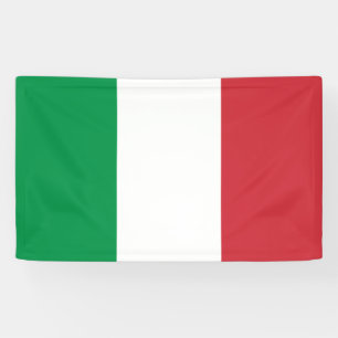 Italiaanse vlag (Italië) Spandoek