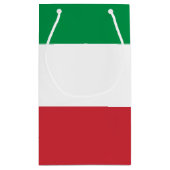 Italiaanse vlag klein cadeauzakje (Achterkant)